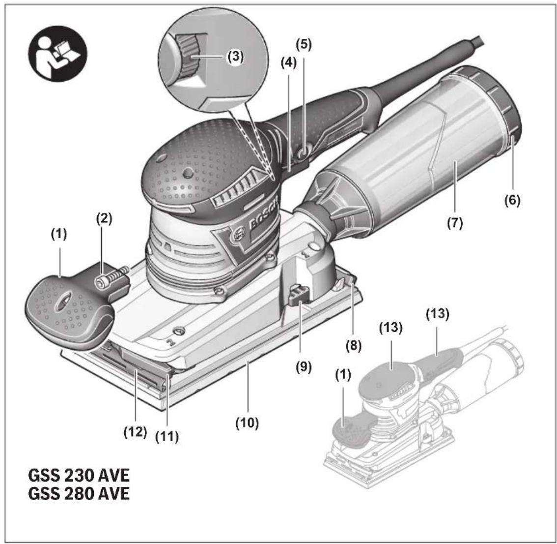 BOSCH GSS 280 AVE Professional - 1