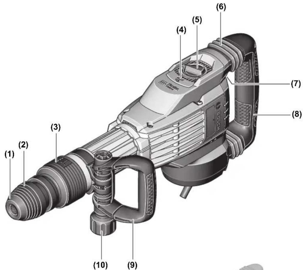 BOSCH GSH 11 VC Professional - 2