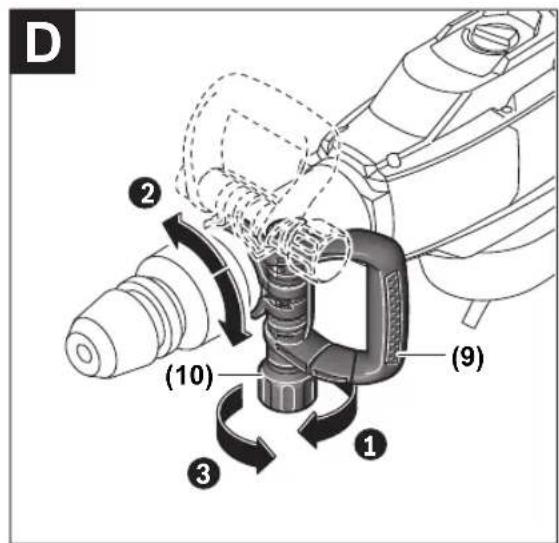 BOSCH GSH 11 VC Professional - 8
