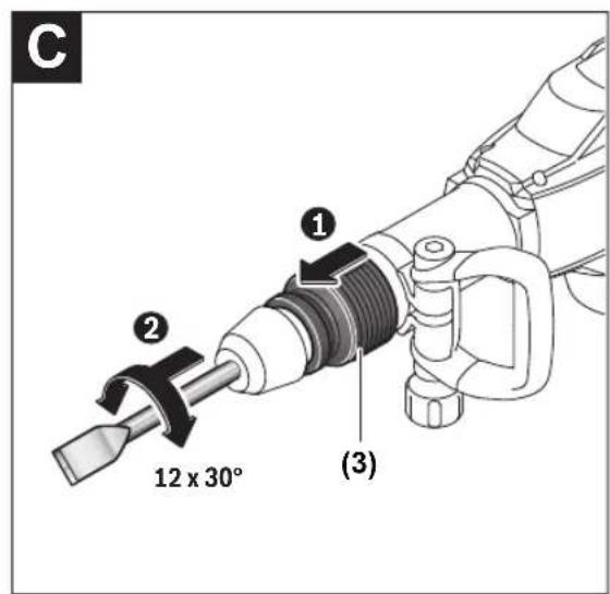 BOSCH GSH 11 VC Professional - 7