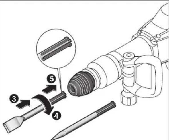 BOSCH GSH 11 VC Professional - 5
