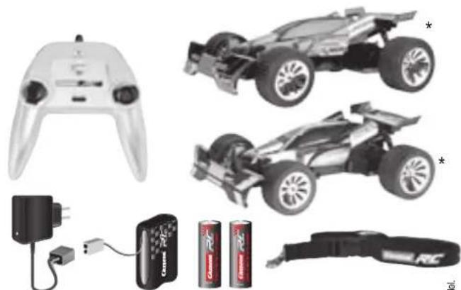 CARRERA Black Devil - Inhoud van de levering - 1