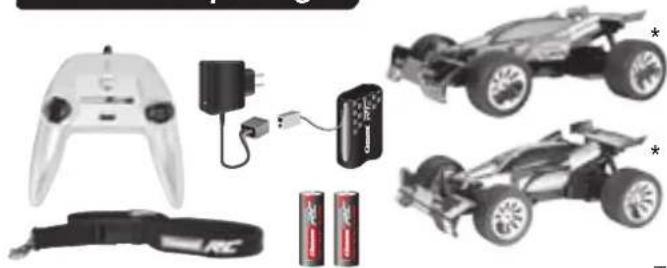 CARRERA Black Devil - Contents of package - 1