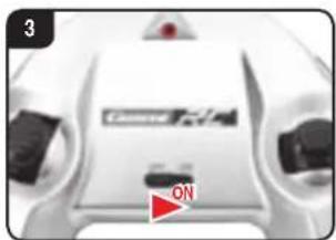 CARRERA Desert Rider - Einsetzen der Batterien - 4