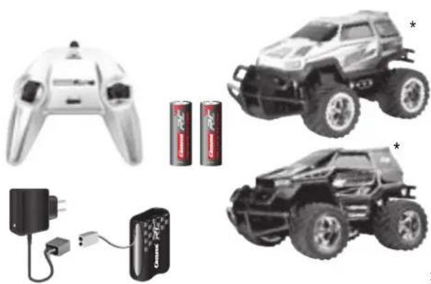 CARRERA Desert Rider - Inhoud van de levering - 1