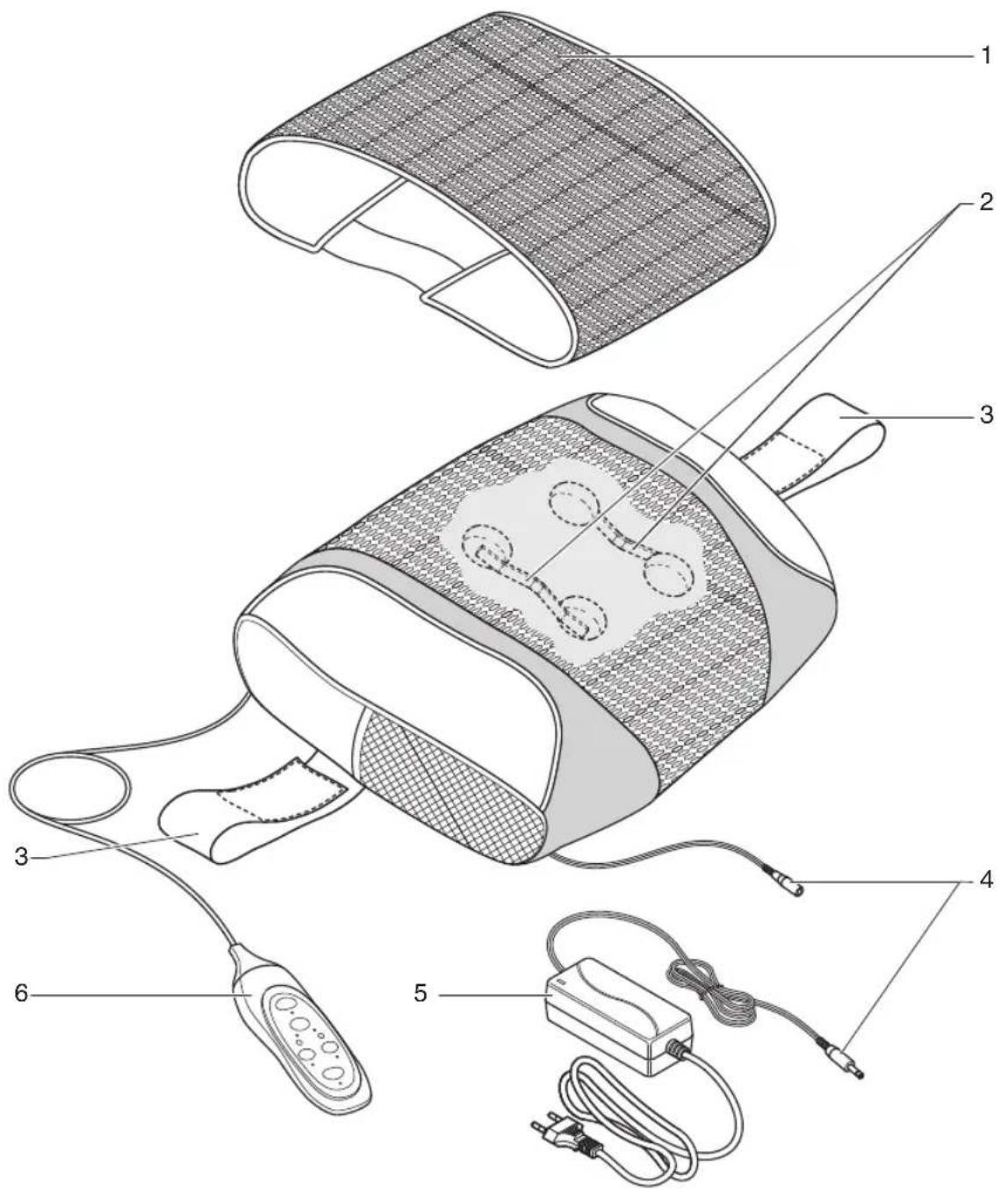 IMETEC SENSUIJ CM3200 - CUSCINO MASSAGGIANTE - 1