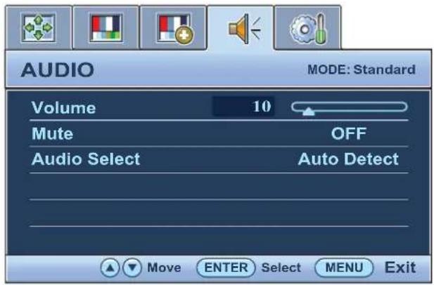 BENQ 9H.L7ALA.FPE - Menu AUDIO - 1