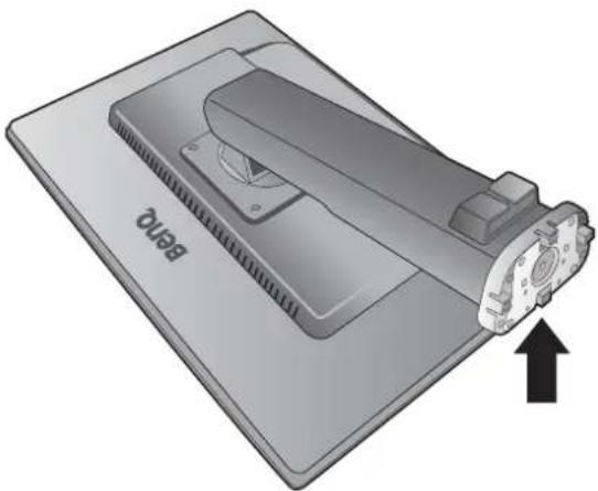 BENQ 9H.L7ALA.FPE - Comment fixer la base du moniteur - 3