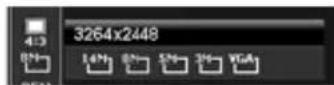 CASIO Exilim Zoom QVR200 - Taille des photos - 1