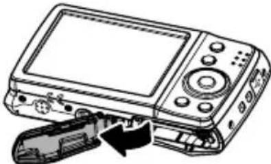 CASIO Exilim Zoom QVR200 - Mise en place de la batterie - 2