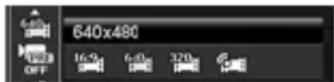 CASIO Exilim Zoom QVR200 - Réglages pour l'enregistrement deVIDEOS - 1