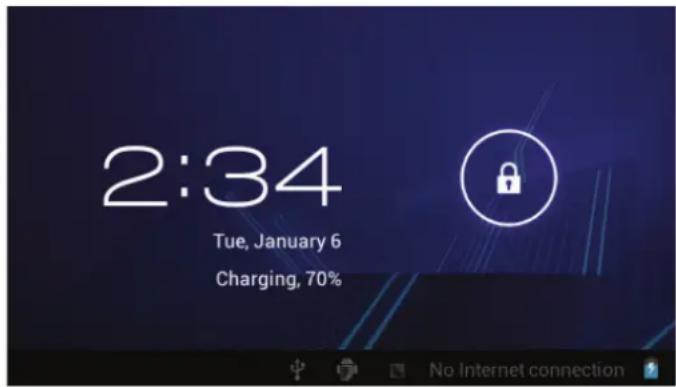 COBY Kyros MID4331 - Unlocking the Screen - 1