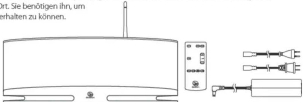 BOSTON ACOUSTICS MC200 Air - Auspacken und Aufstellen Ihres MC200Air - 1