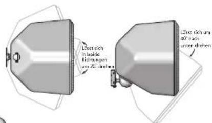 BOSTON ACOUSTICS SoundWare XS SE - Anbringen der Lautsprecher - 3