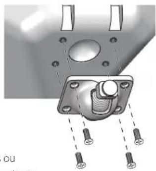 BOSTON ACOUSTICS SoundWare XS SE - Fixation du support mural - 1