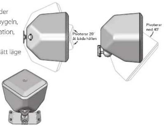 BOSTON ACOUSTICS SoundWare XS SE - Att montera högtalarna - 1