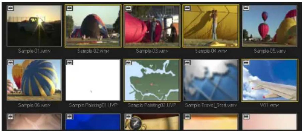 COREL VideoStudio Ultimate X6 - Bibliothèque - 3