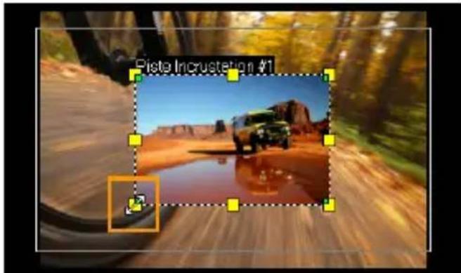 COREL VideoStudio Ultimate X6 - Redimensionner un clip d'incrustation - 1