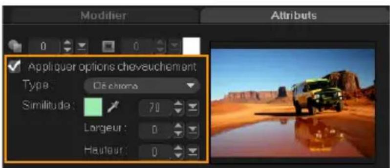 COREL VideoStudio Ultimate X6 - Applique une clé chroma dans le clip d'incrustation - 1