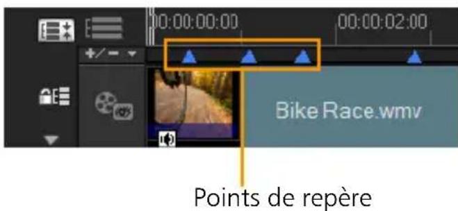 COREL VideoStudio Ultimate X6 - Ajouter des repères et chapîtres - 2