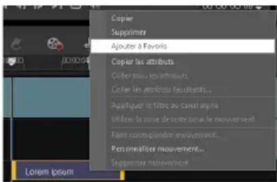 COREL VideoStudio Ultimate X6 - Enregistrer vos titres dans le dossier Favoris de la Bibliothèque - 1