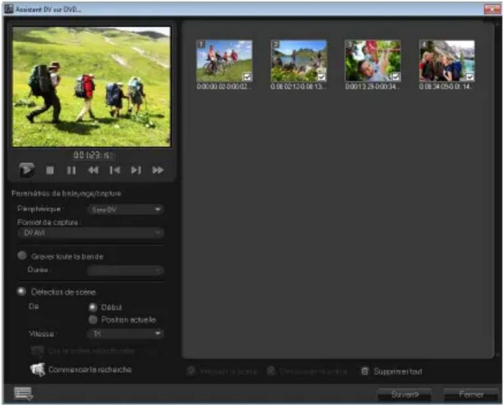 COREL VideoStudio Ultimate X6 - Pour utiliser la détction de scène - 1