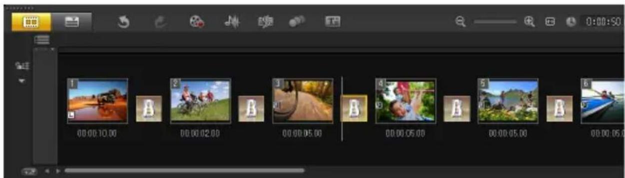 COREL VideoStudio Ultimate X6 - VueStoryboard - 1