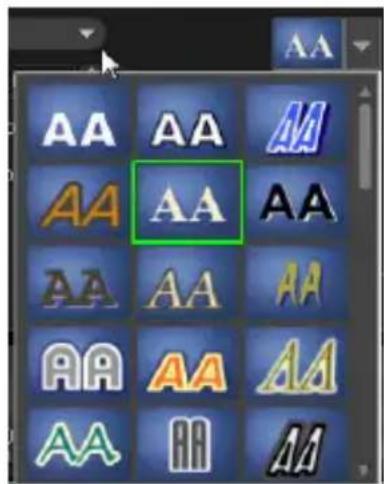 COREL VideoStudio Ultimate X6 - Modifier les attributs de texte - 2