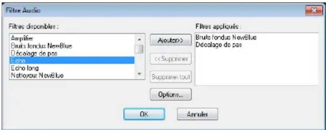 COREL VideoStudio Ultimate X6 - Pour appliquer des filtres audio - 1