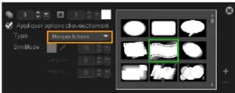 COREL VideoStudio Ultimate X6 - Ajouter un masque de trame - 1