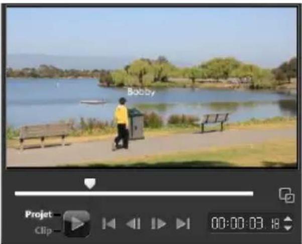 COREL VideoStudio Ultimate X6 - Faire correspondre un mouvement à un chemin de tracé - 5