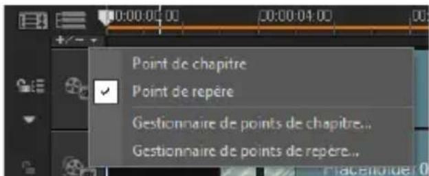 COREL VideoStudio Ultimate X6 - Ajouter des repères et chapîtres - 1