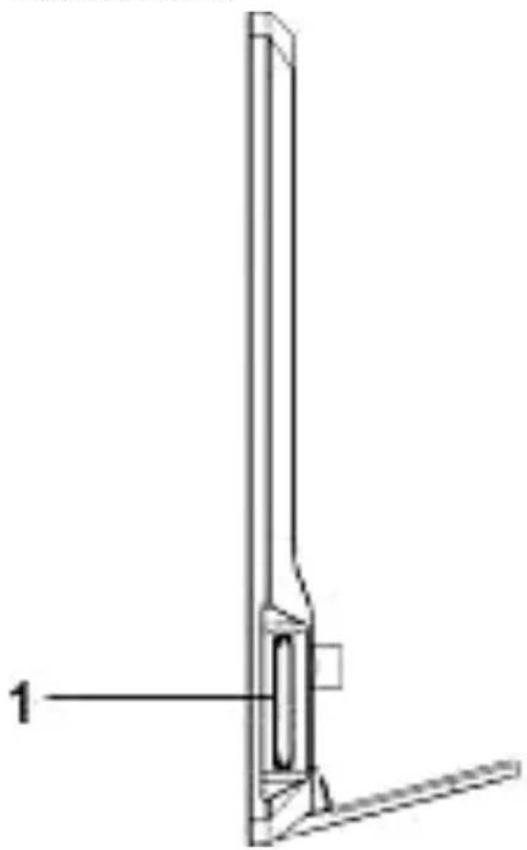 BRAUN Digiframe 7050 SLT - Côté droit du cadre - 1
