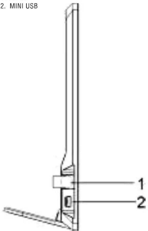 BRAUN Digiframe 7050 SLT - Left Side of Frame - 1