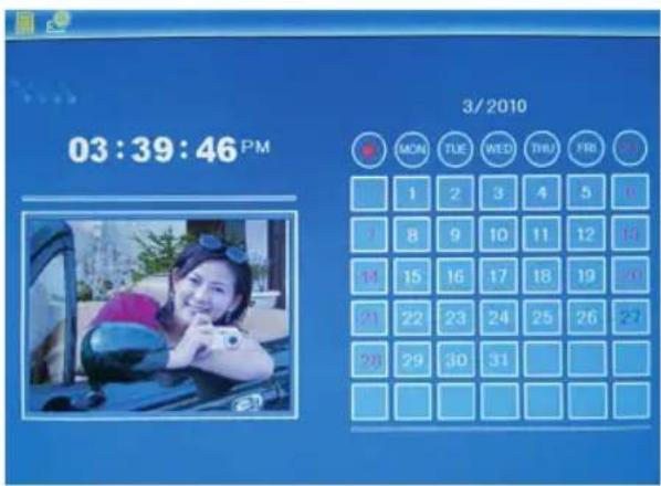 BRAUN Digiframe 7050 SLT - Calendrier - 1