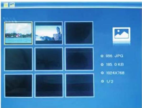 BRAUN Digiframe 7050 SLT - Mode de l'image - 1
