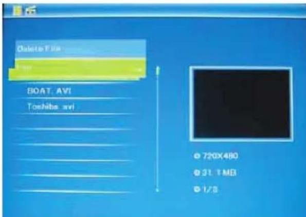 BRAUN Digiframe 7050 SLT - Funzione di Cancellazione - 1