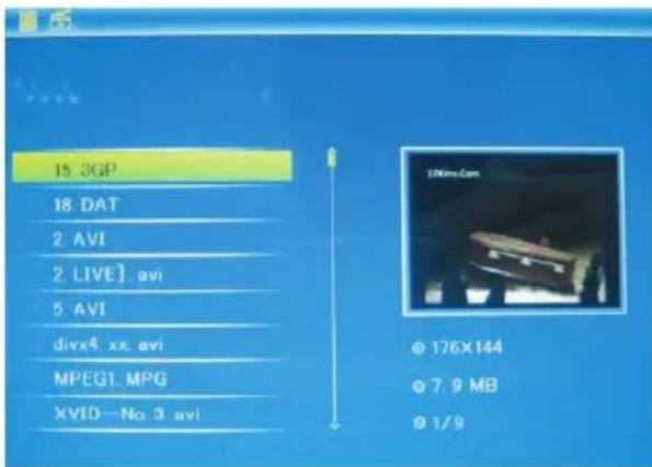 BRAUN Digiframe 7050 SLT - Video - 1