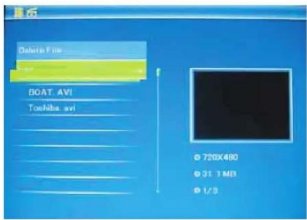 BRAUN Digiframe 7050 SLT - FunciOn de borrado - 1