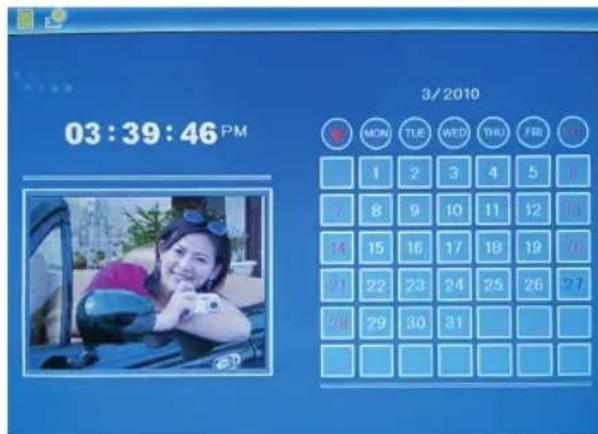 BRAUN Digiframe 7050 SLT - Calendar - 1