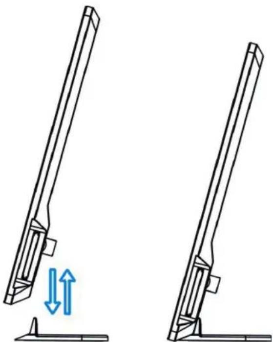 BRAUN Digiframe 7050 SLT - Stand Instruction - 1