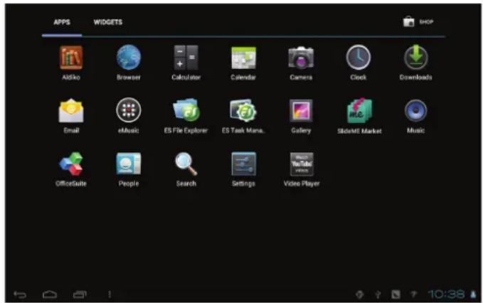 COBY MID1048 - About Applications - 1