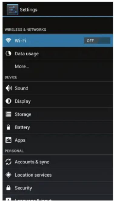 COBY MID1048 - Setting the System Options - 2