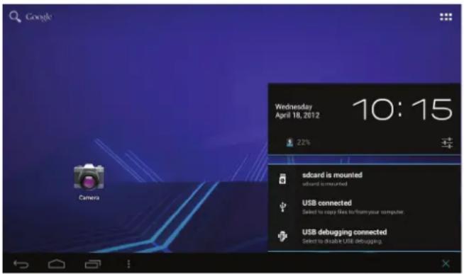COBY MID1048 - Las notificaciones - 1