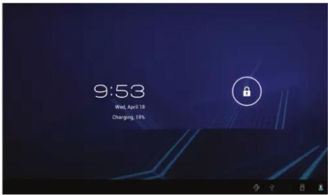 COBY MID1048 - Cómo desbloquear la pantalla - 1