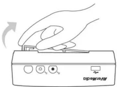 AVERMEDIA Game Capture HD - Quitar la tapa de la unidad de disco duro - 1