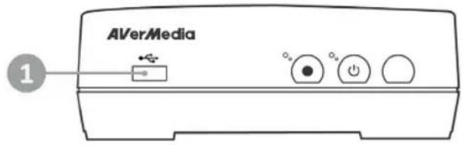 AVERMEDIA Game Capture HD - Front View - 1