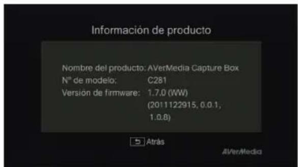 AVERMEDIA Game Capture HD - Restaurar la configuración de fábrica - 1