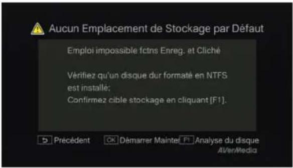 AVERMEDIA Game Capture HD - Installation du périphérique de stockage - 1