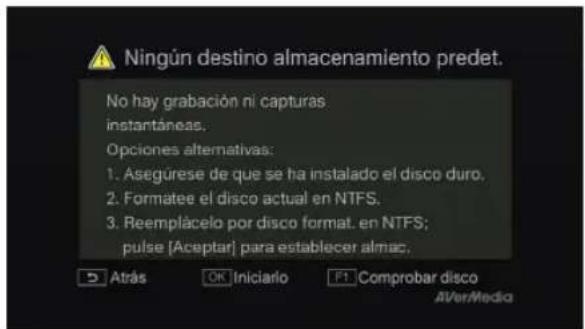 AVERMEDIA Game Capture HD - Instalar un dispositivo de almacenamiento - 1